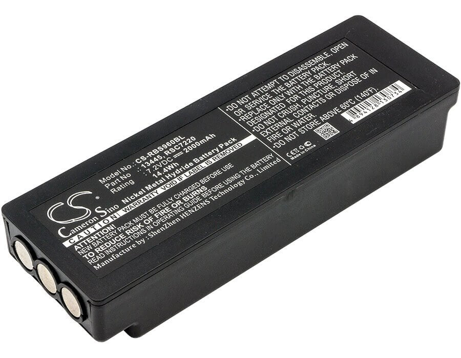 Crane Remote Battery For Scanreco, 590, 592, 790, 960, Cifa, Effer 7.2v, 2000mah - 14.40wh Crane Remote Control Cameron Sino Technology Limited