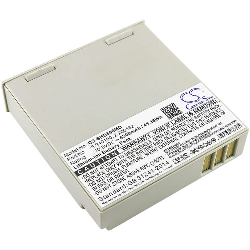 10.8V, Li-ion, 4200mAh, Medical battery fits Schiller, 2.200132, Aplci, Aplcii, 45.36Wh Medical Cameron Sino Technology Limited (Medical)
