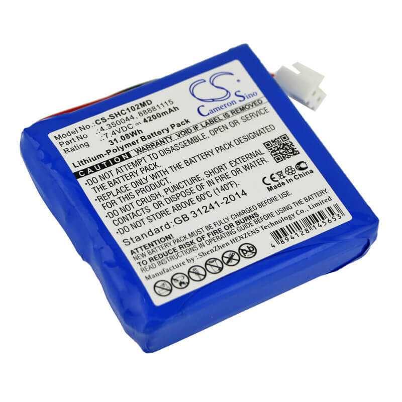 Battery For Schiller, Cardiovit At102+, Ecg At102 + 7.4v, 4200mah - 31.08wh Medical Cameron Sino Technology Limited (Medical)