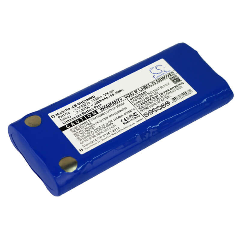 21.6V, Li-ion, 2600mAh, Medical battery fits Schiller, 2175, Ekg At10 Plus, Ekg At10+, 56.16Wh Medical Cameron Sino Technology Limited (Medical)