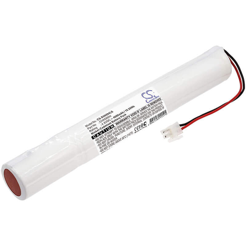 4,8V, Ni-CD, 4000mAh, Batterie d'éclairage de secours compatible avec Schneider, Ova58994, Exiway Class, Exiway One, 19,20Wh Éclairage de secours Cameron Sino Technology Limited
