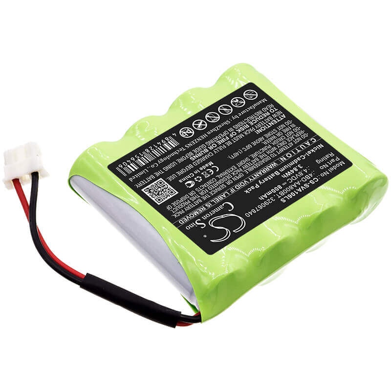 4.8V, Ni-CD, 800mAh, Batterie d'éclairage de secours compatible avec Schneider, 329067840, Exiway Easyled, Ova38352, 3.84Wh Éclairage de secours Cameron Sino Technology Limited