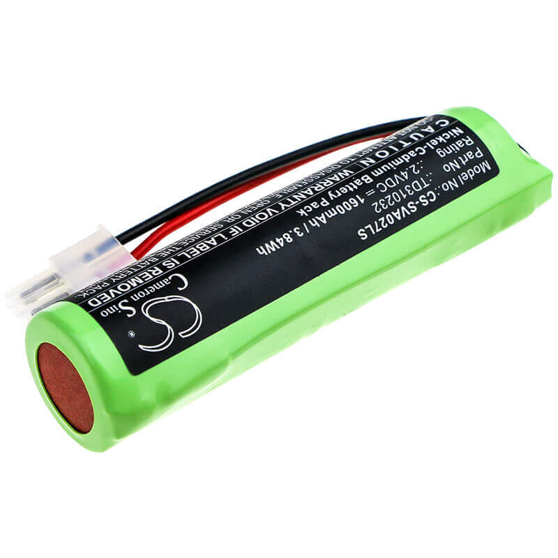 2,4V, Ni-CD, 1600mAh, batterie d'éclairage de secours compatible avec Schneider, Td310232, Luxa, Ova Luxa, 3,84Wh Éclairage de secours Cameron Sino Technology Limited