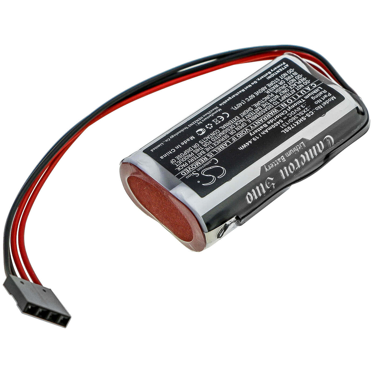 3.6V, Li-SOCl2, 5400mAh, Equipment battery fits Num, Schneider, 2 X Sl360/131, 1020, 1040, 19.44Wh Equipment, Survey, Test Cameron Sino Technology Limited