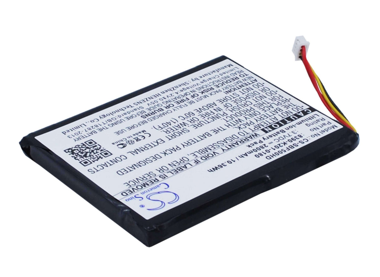 3.7V, Li-ion, 2800mAh, Storage battery fits Seagate, 8390-k201-0180, Goflex Satellite Mobile Wirele, Goflex Satellite Mobile Wirele, 10.36Wh Storage Cameron Sino Technology Limited