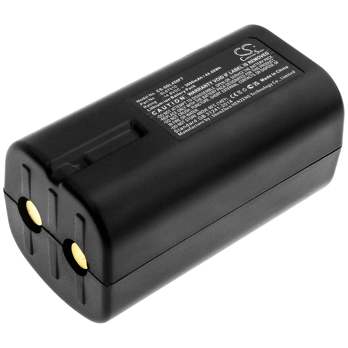 14.8V, Li-ion, 3000mAh, Flashlight battery fits Sealife, Sl67510, Sea Dragon 4500, 44.40Wh Flashlight Cameron Sino Technology Limited