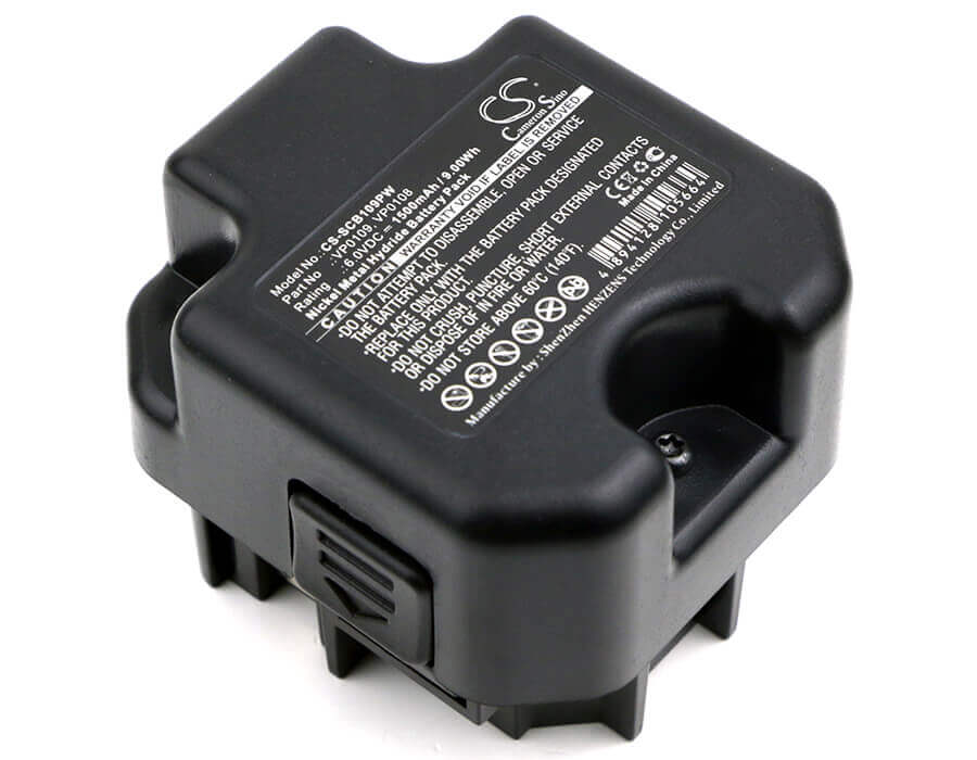6.0V, Ni-MH, 1500mAh, batterie pour outils électriques compatible avec Senco, Vp0108, Gt65da, Gt65rha, 9Wh Outils électriques Cameron Sino Technology Limited (Outils électriques)