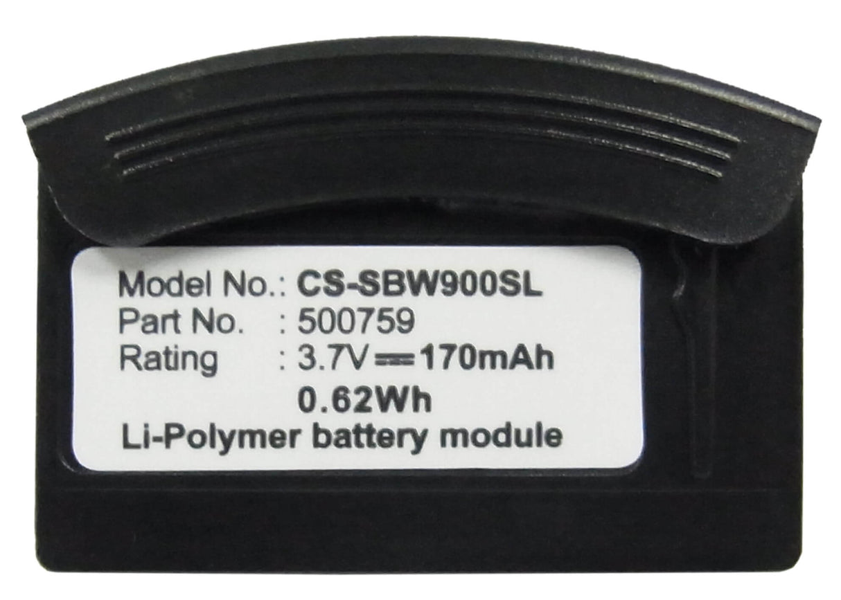 Battery For Sennheiser Bw900, Bw900bat 3.7v, 170mah - 0.63wh Batteries for Electronics Cameron Sino Technology Limited (Suspended)