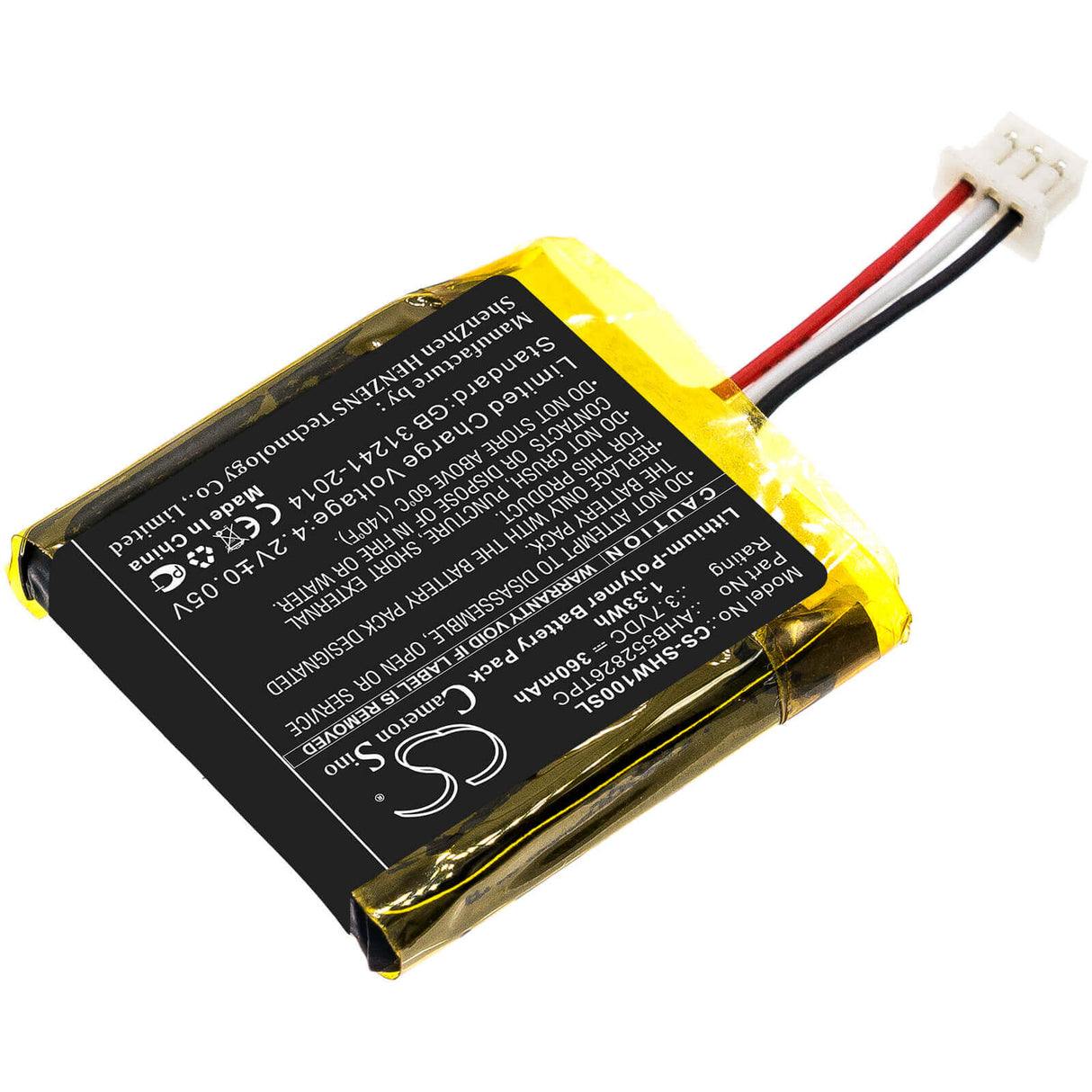 Headset Battery For Sennheiser, Dw, 10, Sdw 3.7v, 360mah - 1.33wh Wireless Headset Cameron Sino Technology Limited