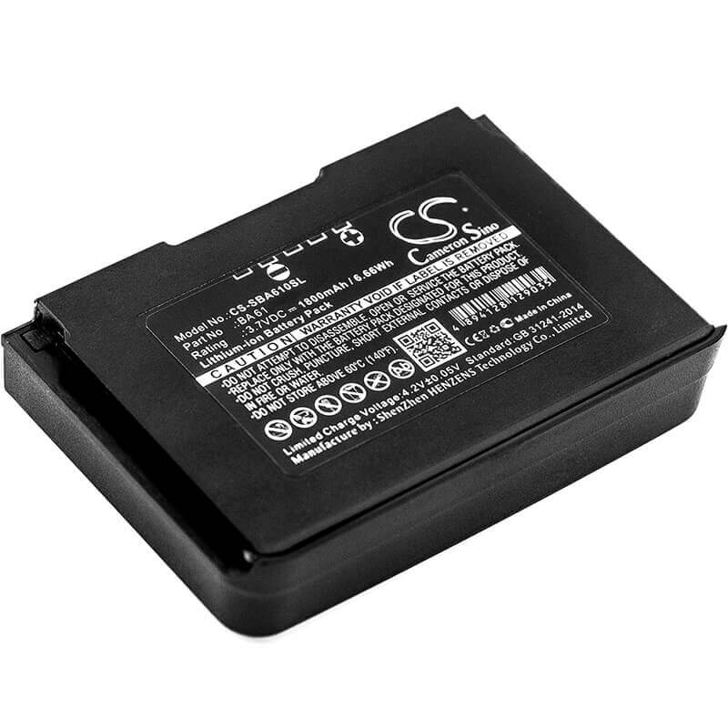 3.7V, Li-ion, 1800mAh, Headset battery fits Sennheiser, 504703, Sk9000, Sk9000 Bodypack Transmitters, 6.66Wh Wireless Headset Cameron Sino Technology Limited