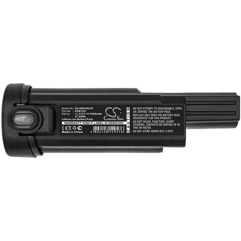 10.8V, Li-ion, 2500mAh, Vacuum battery fits Shark, Wv251, Wv251uk, 27.00Wh Vacuum Cameron Sino Technology Limited