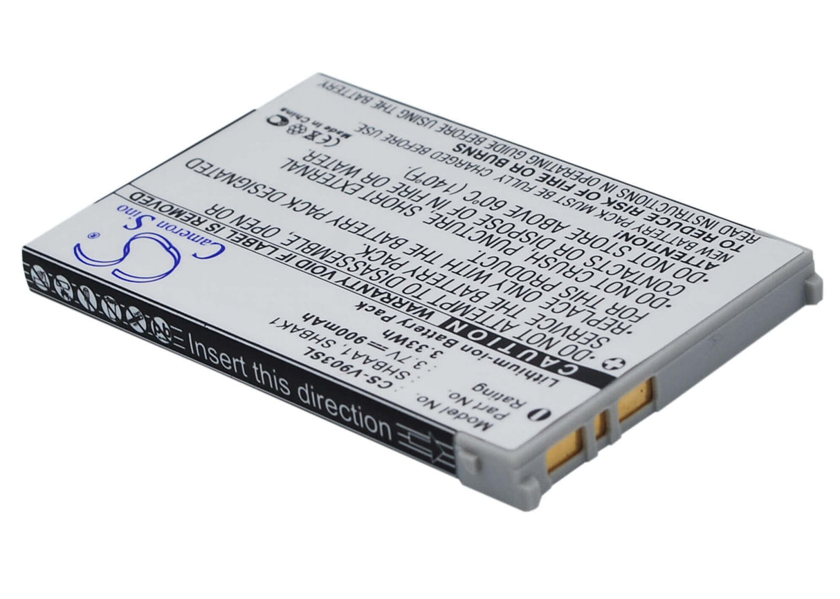 Battery For Sharp 703shf, 804sh, 903, 903sh 3.7v, 900mah - 3.33wh Batteries for Electronics Cameron Sino Technology Limited (Suspended)