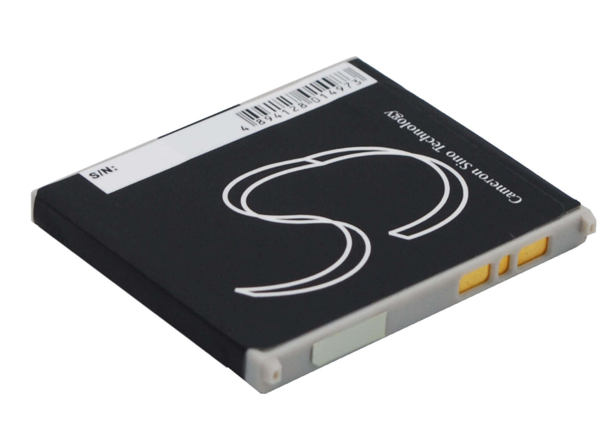 3.7V, Li-ion, 750mAh, SmartPhone battery fits Sharp, Shbal1, 705sh, 770sh, 2.78Wh Mobile, SmartPhone Cameron Sino Technology Limited (Suspended)