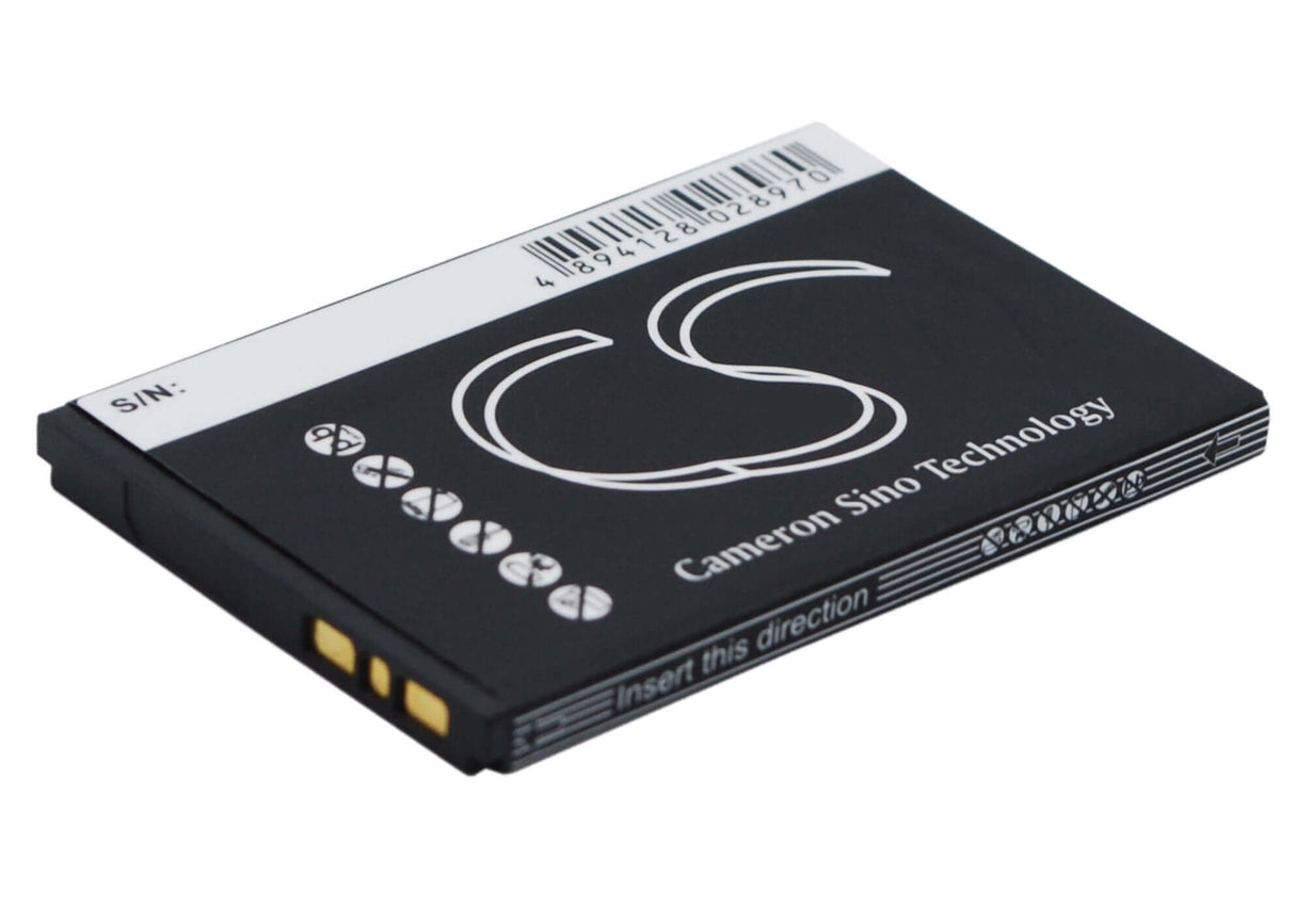 3.7V, Li-ion, 650mAh, SmartPhone battery fits Softbank, Shbbw1, 8010c, 825sh, 2.41Wh Mobile, SmartPhone Cameron Sino Technology Limited (Suspended)