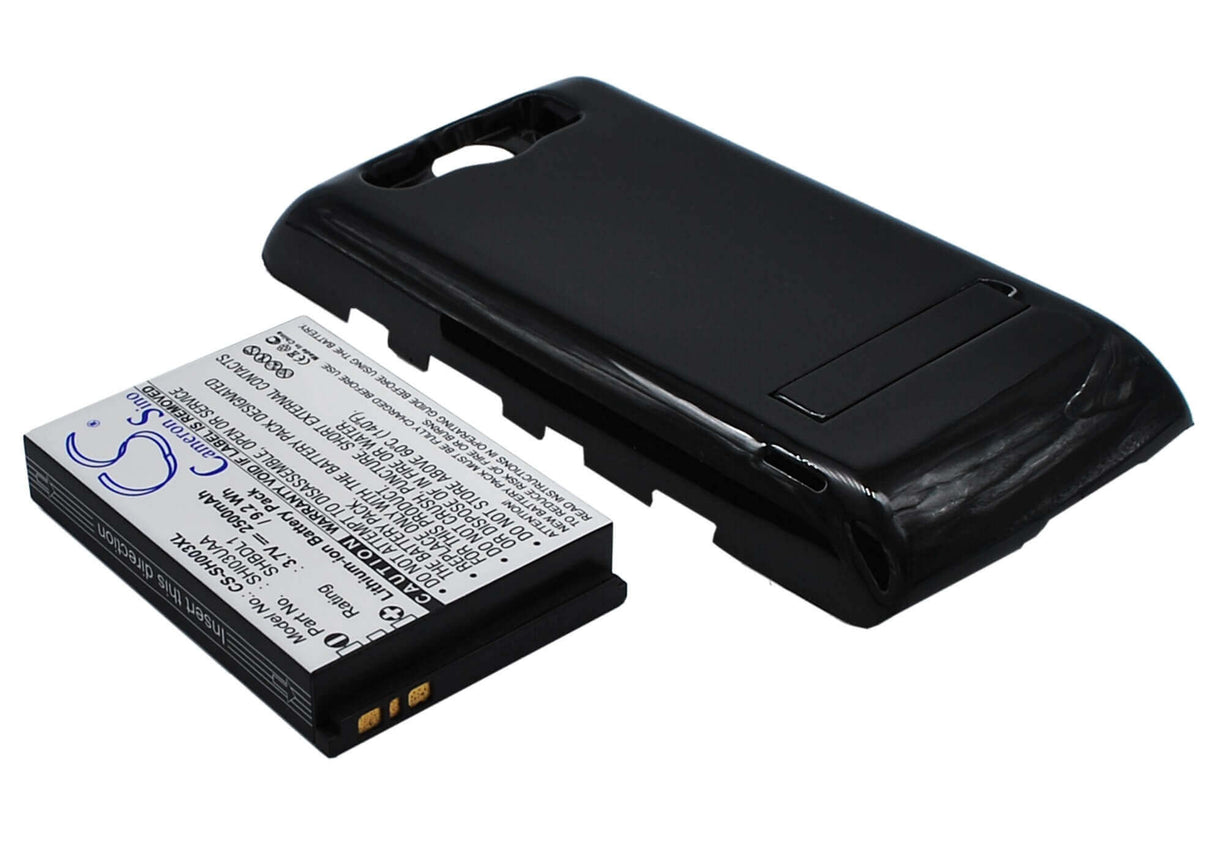 3.7V, Li-ion, 2500mAh, SmartPhone battery fits Sharp, Ea-bl28, 003sh, Dm009sh, 9.25Wh Mobile, SmartPhone Cameron Sino Technology Limited (Smartphone)