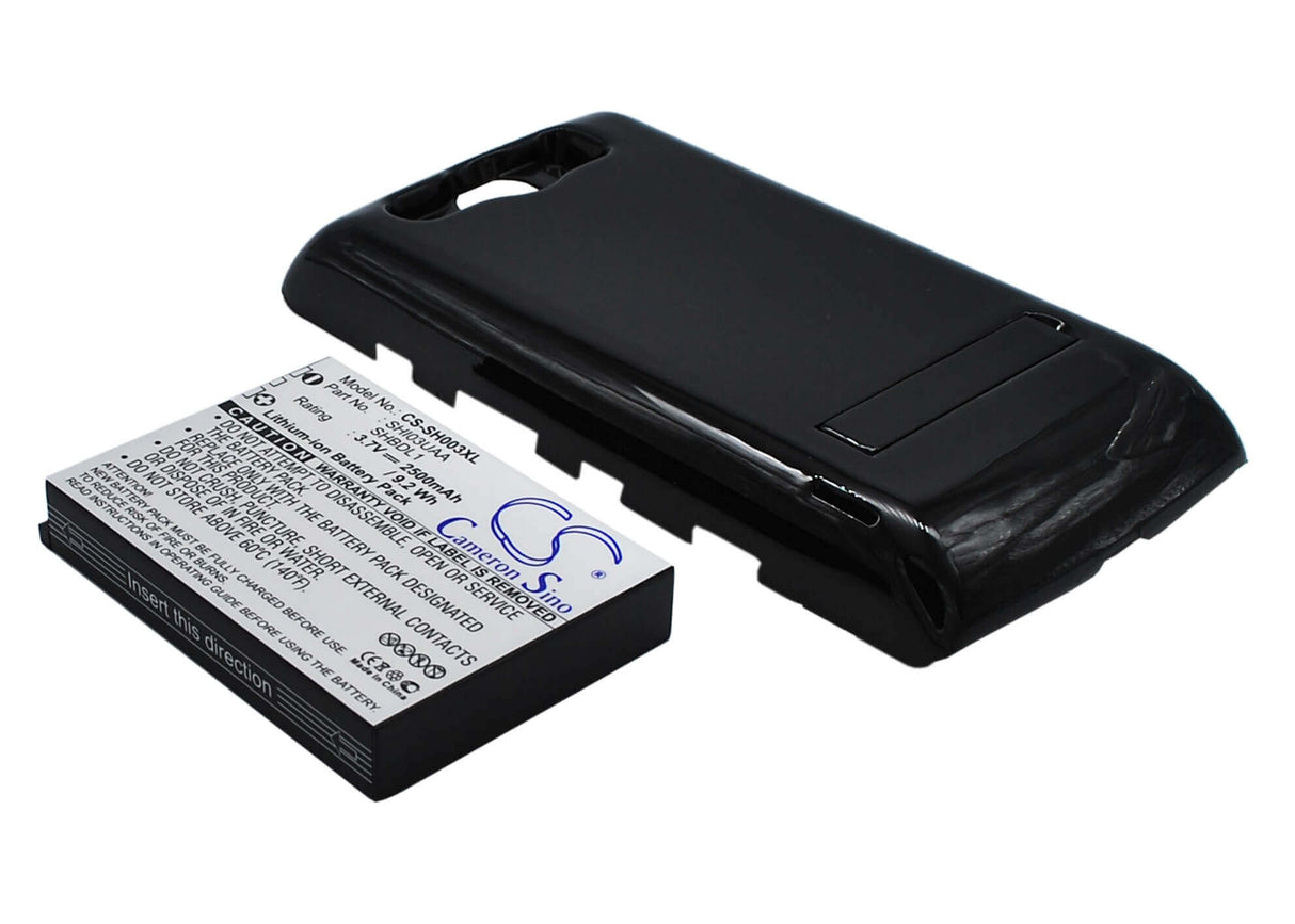 3.7V, Li-ion, 2500mAh, SmartPhone battery fits Sharp, Ea-bl28, 003sh, Dm009sh, 9.25Wh Mobile, SmartPhone Cameron Sino Technology Limited (Smartphone)