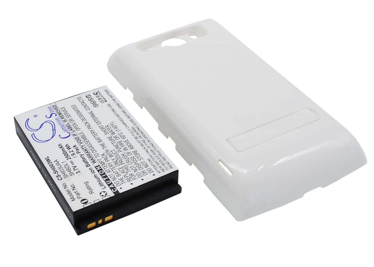 Battery For Sharp Galapagos 003sh, 003sh, Dm009sh, White Cover 3.7v, 2500mah - 9.25wh Batteries for Electronics Cameron Sino Technology Limited (Suspended)