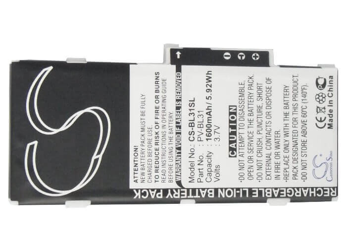 Battery For Sharp Pv-bl31 3.7v, 1600mah - 5.92wh Batteries for Electronics Cameron Sino Technology Limited (Suspended)