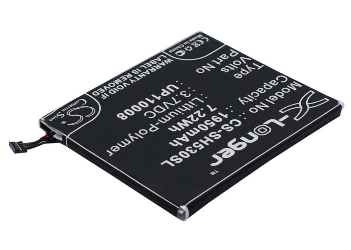 3.7V, Li-Polymer, 1950mAh, SmartPhone battery fits Sharp, Ae5153600, Sh530u, 7.22Wh Mobile, SmartPhone Cameron Sino Technology Limited (Suspended)