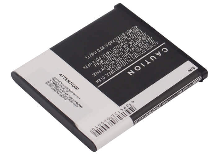 3.7V, Li-ion, 1250mAh, SmartPhone battery fits Sharp, Ea-bl20, Sh80iuc, Sh81iuc, 4.63Wh Mobile, SmartPhone Cameron Sino Technology Limited (Suspended)