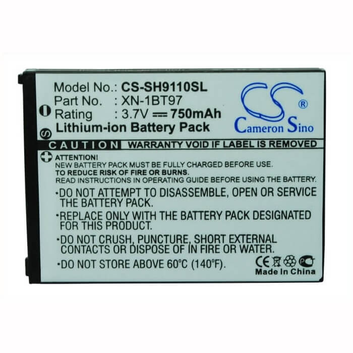 3.7V, Li-ion, 750mAh, SmartPhone battery fits Sharp, C61shuaa, 61shuaa, Sh6220c, 2.78Wh Mobile, SmartPhone Cameron Sino Technology Limited (Smartphone)