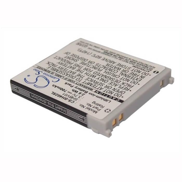 3.7V, Li-ion, 700mAh, SmartPhone battery fits Softbank, Sharp, Shbv01, V402sh, 2.59Wh Mobile, SmartPhone Cameron Sino Technology Limited (Smartphone)