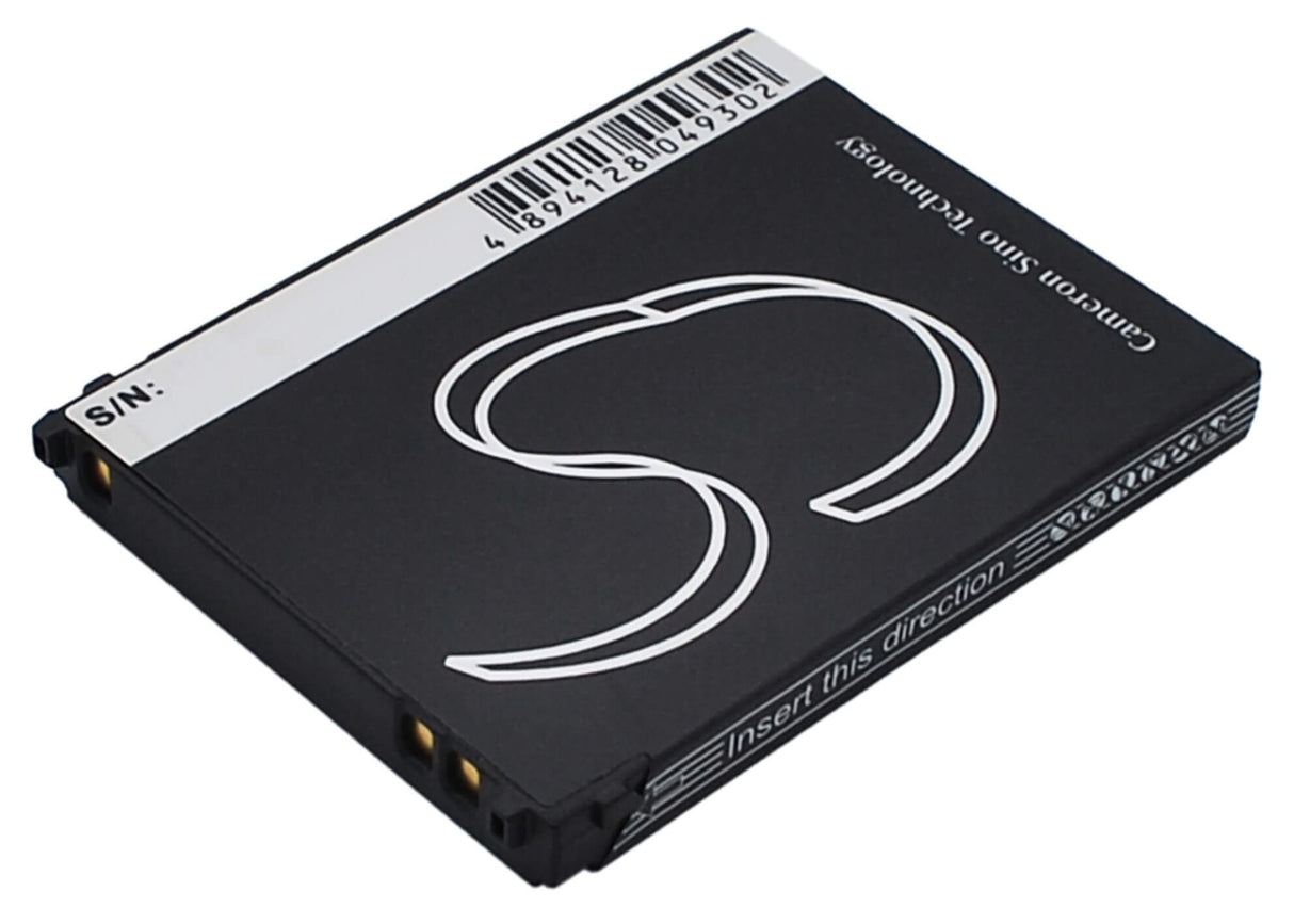 3.7V, Li-ion, 650mAh, SmartPhone battery fits Sharp, Shbac1, Sh501, V501sh, 2.41Wh Mobile, SmartPhone Cameron Sino Technology Limited (Suspended)