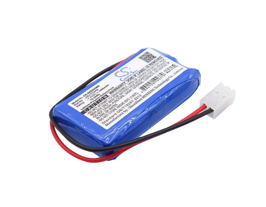 7.4V, Li-Polymer, 1400mAh, Medical battery fits Shenke, Aec703466, Sk500i, Sk-500i Infusion Pump, 10.36Wh Medical Cameron Sino Technology Limited (Medical)
