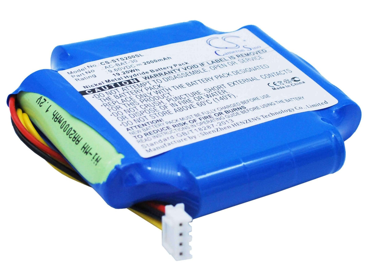 9.6V, Ni-MH, 2000mAh, Equipment battery fits Shinewaytech, Ac-bat-30, S20A, S20b, 19.2Wh Equipment, Survey, Test Cameron Sino Technology Limited