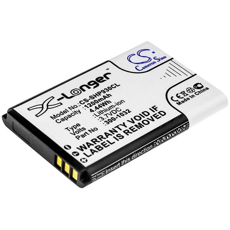 3,7V, Li-ion, 1200mAh, batterie de téléphone sans fil compatible avec Shoretel, 10000058, Ip930d, 4,44Wh Téléphone sans fil Cameron Sino Technology Limited (Téléphone sans fil)