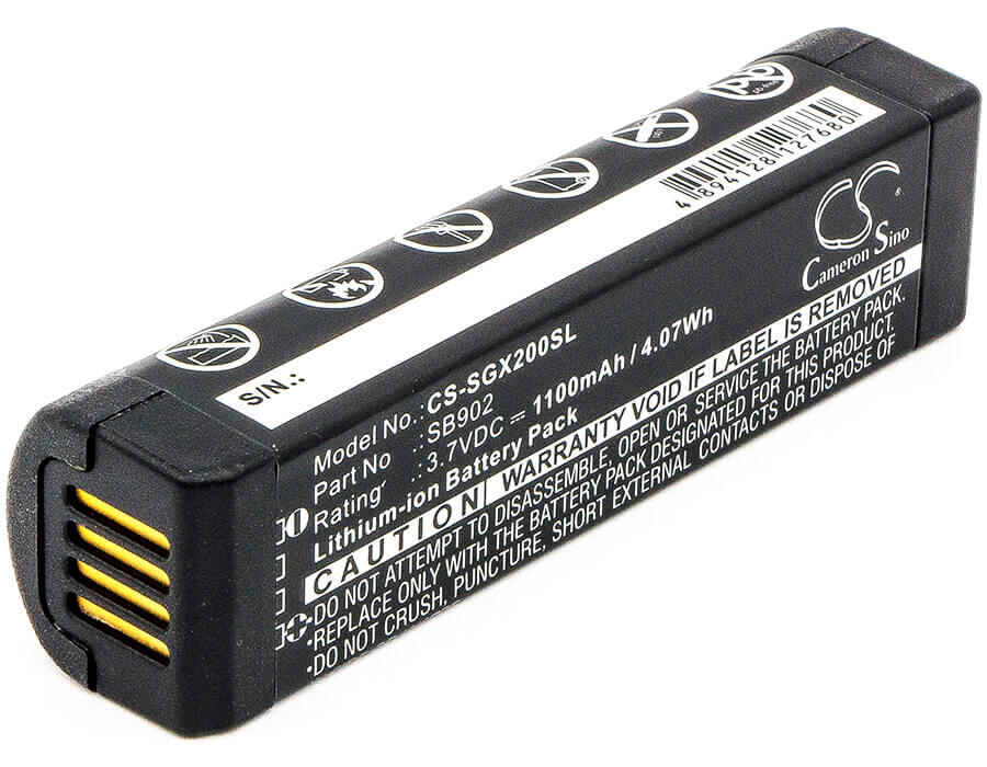3.7V, Li-ion, 1100mAh, Speaker battery fits Shure, Glxd, Glx-d Digital Wireless Systems, 4.07Wh Speaker Cameron Sino Technology Limited