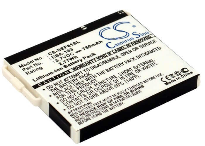 Battery For Siemens Cf61, Ef61 3.7v, 750mah - 2.78wh Batteries for Electronics Cameron Sino Technology Limited (Suspended)