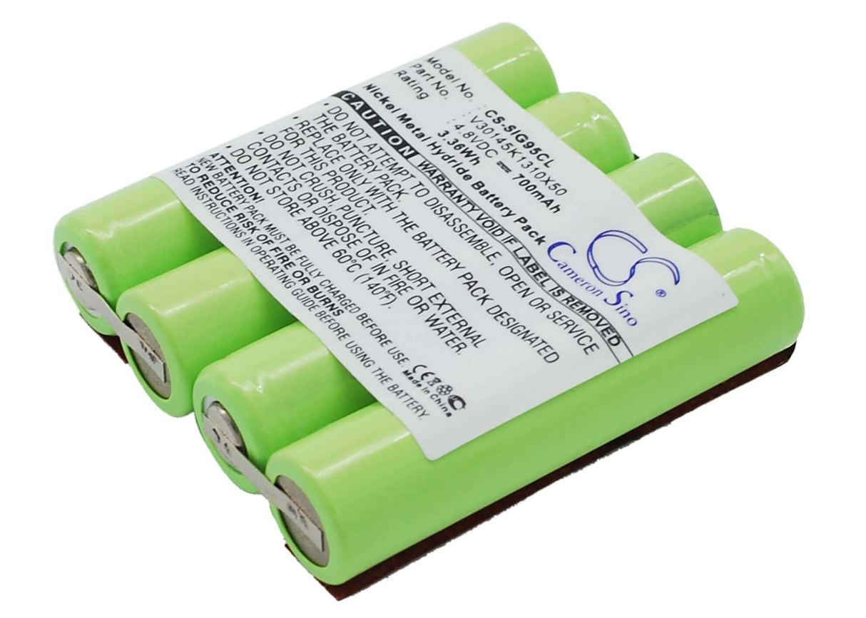 4,8V, Ni-MH, 700mAh, batterie de téléphone sans fil compatible avec Siemens, V30145k1310x50, G95x, Gigaset 825, 3,36Wh Téléphone sans fil Cameron Sino Technology Limited (Téléphone sans fil)