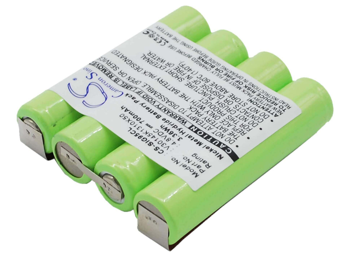 4,8V, Ni-MH, 700mAh, batterie de téléphone sans fil compatible avec Siemens, V30145k1310x50, G95x, Gigaset 825, 3,36Wh Téléphone sans fil Cameron Sino Technology Limited (Téléphone sans fil)
