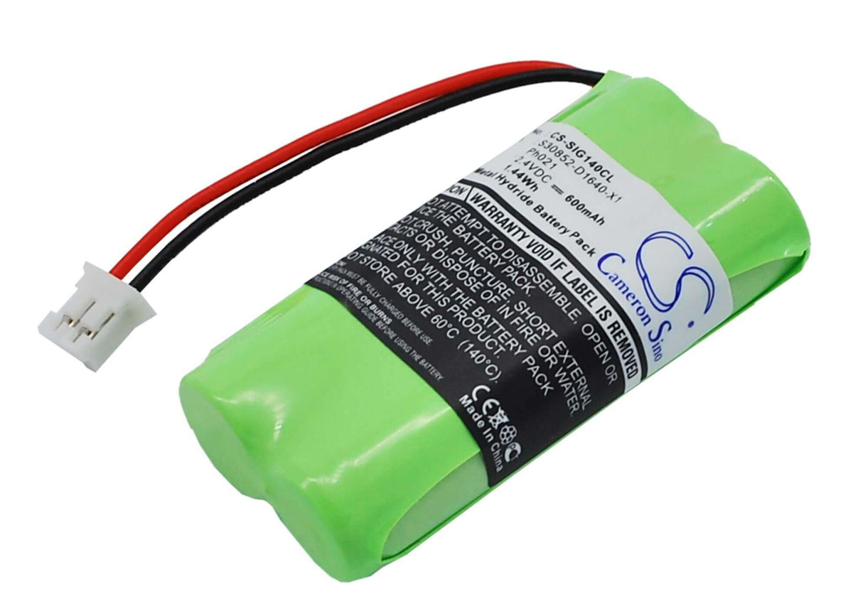 2,4V, Ni-MH, 600mAh, batterie de téléphone sans fil compatible avec Siemens, Ph021, Gigaset 140, 1,44Wh Téléphone sans fil Cameron Sino Technology Limited (Téléphone sans fil)