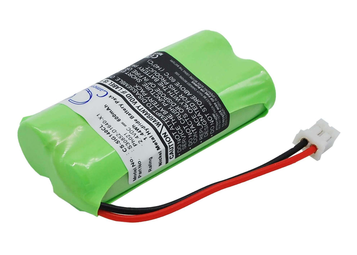 2,4V, Ni-MH, 600mAh, batterie de téléphone sans fil compatible avec Siemens, Ph021, Gigaset 140, 1,44Wh Téléphone sans fil Cameron Sino Technology Limited (Téléphone sans fil)