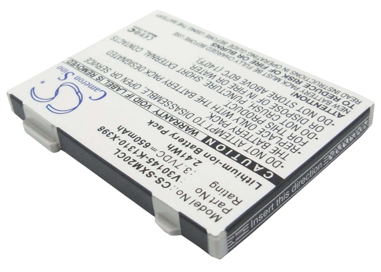 3,7V, Li-ion, 650mAh, batterie de téléphone sans fil compatible avec Unify, Siemens, L50645-k1310-x363, Gigaset M2, Gigaset M2 Plus, 2,405Wh Téléphone sans fil Cameron Sino Technology Limited (Téléphone sans fil)