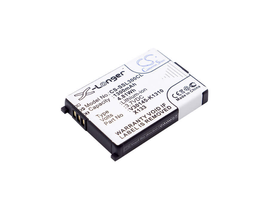 3.7V, Li-ion, 1300mAh, batterie de téléphone sans fil compatible avec Swisscom, Siemens, Telekom, L36880-n5401-a102, Active M1, Gigaset 4000 Micro, 4.81Wh Téléphone sans fil Cameron Sino Technology Limited (Téléphone sans fil)