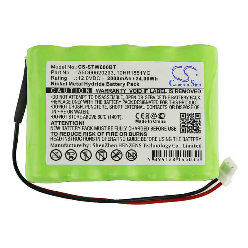 Ni-MH, Alarm Battery For Siemens, Sintony Ic60-w-10, Zentrale Ic60 12v, 2000mah - 24.00wh Alarm System Cameron Sino Technology Limited