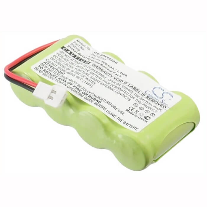 4.8V, Ni-MH, 300mAh, Pager battery fits Signologies, Pag0250, 1300500, Gn9962053, 1.44Wh Pager Cameron Sino Technology Limited