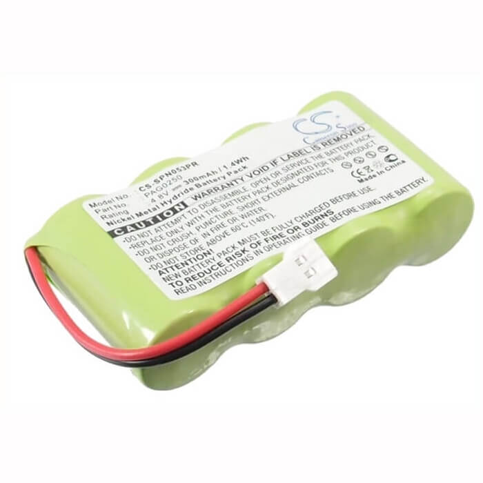 4.8V, Ni-MH, 300mAh, Pager battery fits Signologies, Pag0250, 1300500, Gn9962053, 1.44Wh Pager Cameron Sino Technology Limited