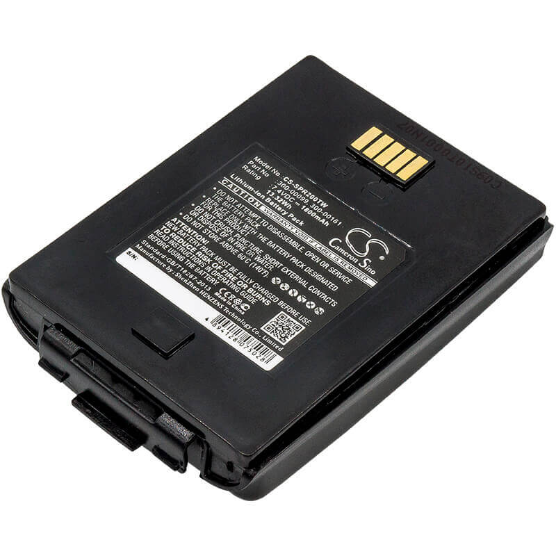 7.4V, Li-ion, 1800mAh, Two-Way Radio battery fits Sepura, Simoco-sepura, 300-00001, Src3300, Srg3500, 13.32Wh Two-Way Radio Cameron Sino Technology Limited