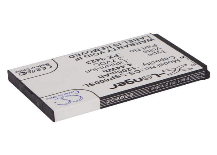 3.7V, Li-ion, 1200mAh, SmartPhone battery fits Simvalley, Px-3423, Sp-40, Sp-60, 4.44Wh Mobile, SmartPhone Cameron Sino Technology Limited (Smartphone)
