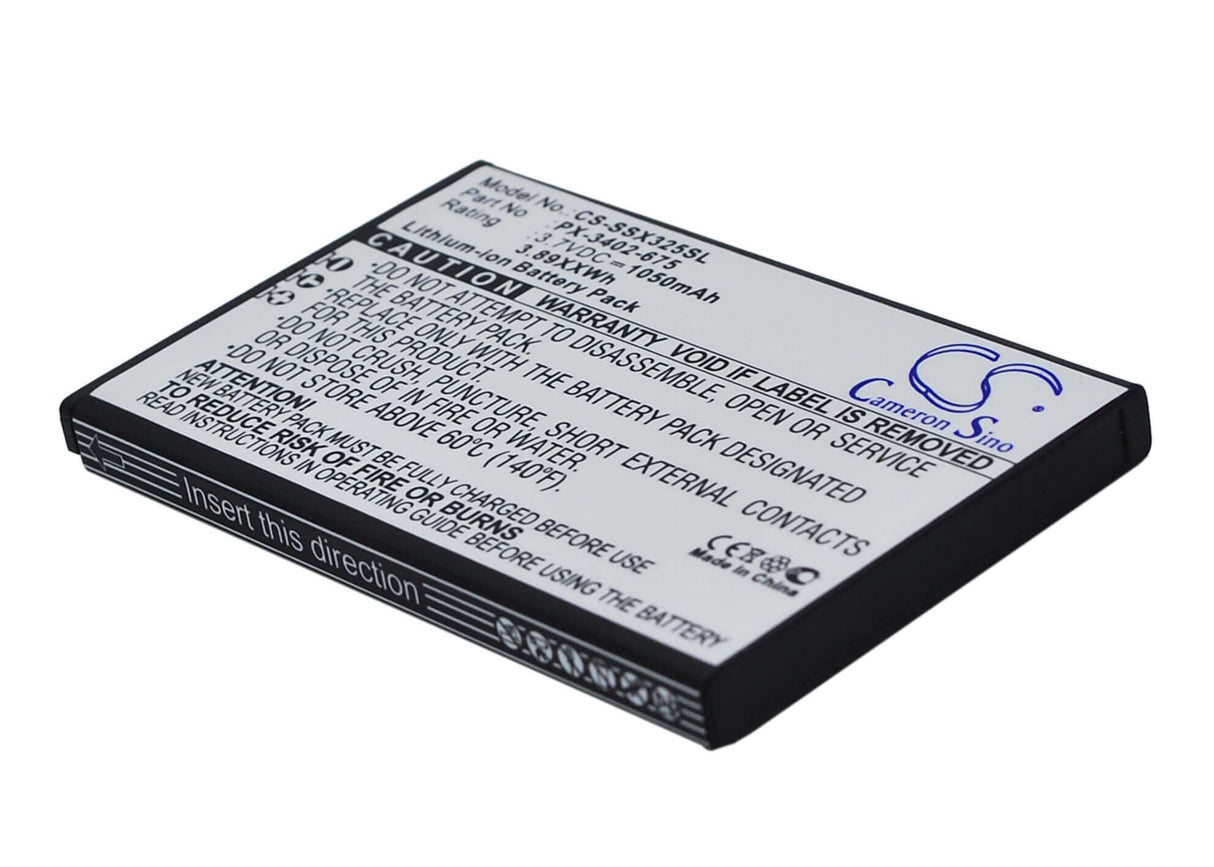 3.7V, Li-ion, 1050mAh, SmartPhone battery fits Simvalley, Px-3402, Sx-325, 3.89Wh Mobile, SmartPhone Cameron Sino Technology Limited (Smartphone)
