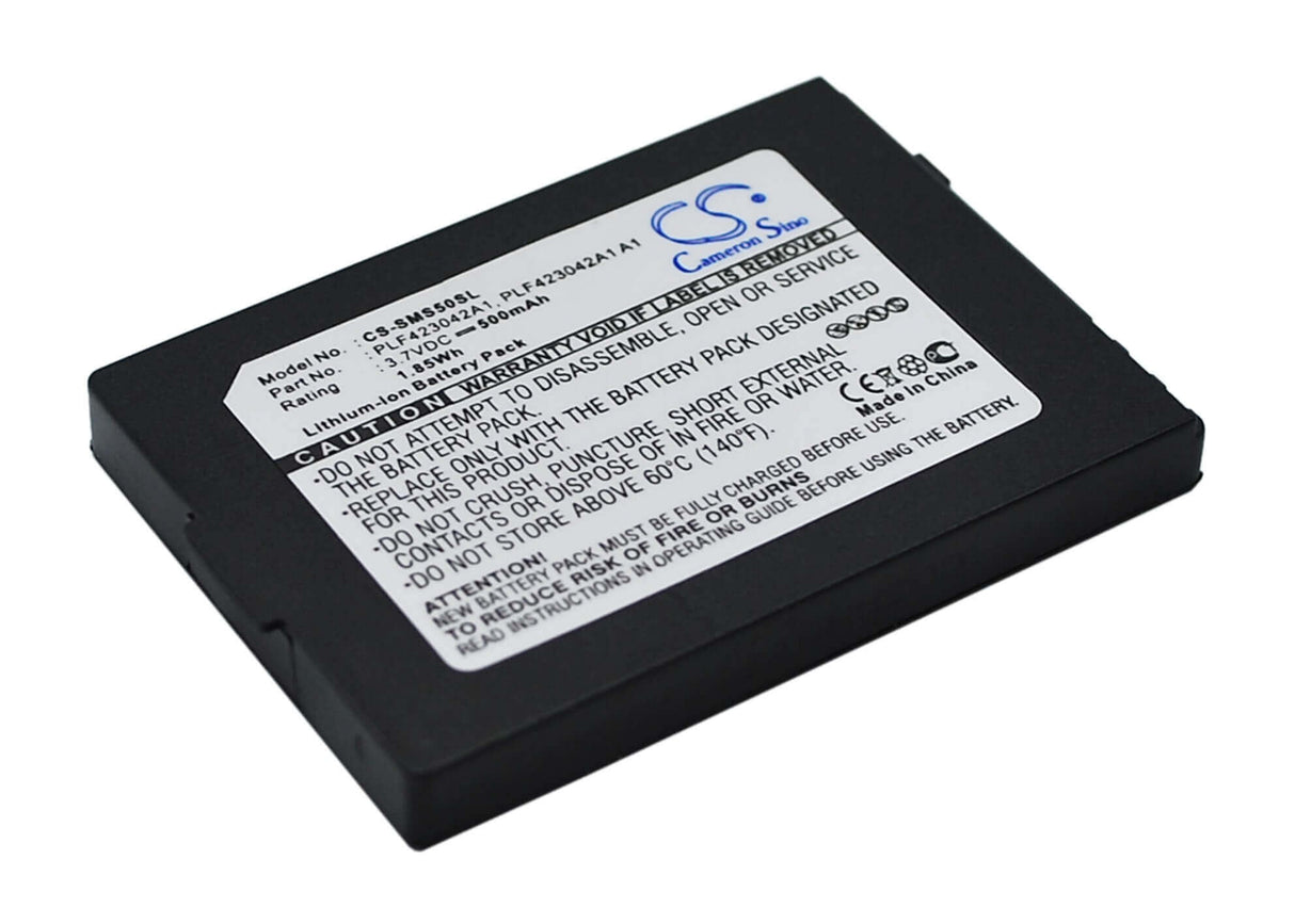 Battery For Sirius S50, S50sb1 3.7v, 500mah - 1.85wh Batteries for Electronics Cameron Sino Technology Limited (Suspended)