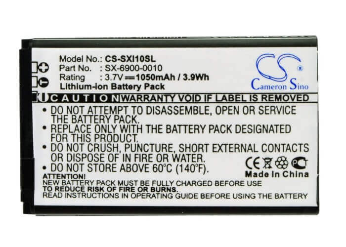 3,7V, Li-ion, 1050mAh, batterie numérique DAB compatible avec Sirius, Sx-6900-0010, Sxi1, Xm Lynx, 3,89Wh DAB Digital Cameron Sino Technology Limited
