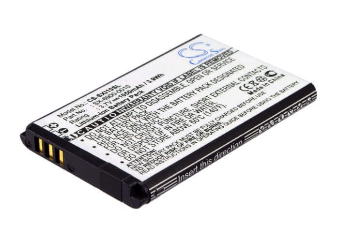 3,7V, Li-ion, 1050mAh, batterie numérique DAB compatible avec Sirius, Sx-6900-0010, Sxi1, Xm Lynx, 3,89Wh DAB Digital Cameron Sino Technology Limited