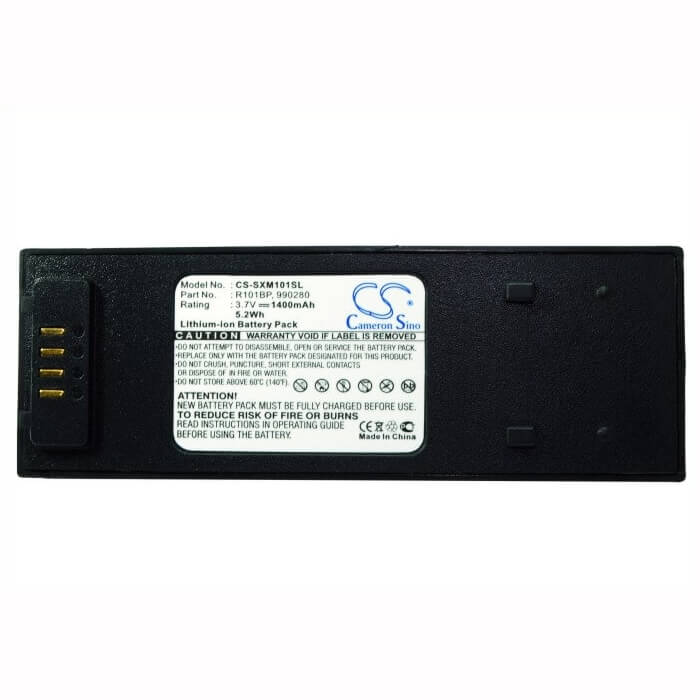 3.7V, Li-ion, 1400mAh, DAB Digital battery fits Sirius, 990280, Xm Satellite Sportscaster, Xm101wk, 5.18Wh DAB Digital Cameron Sino Technology Limited
