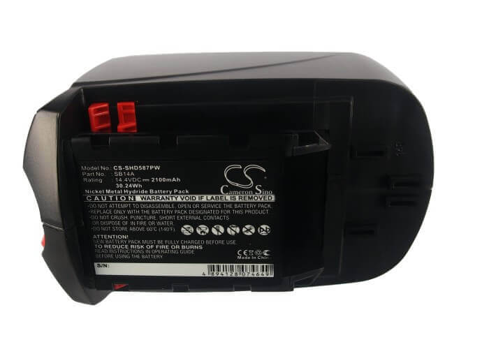 14.4V, Ni-MH, 2100mAh, Power Tools battery fits Skil, Sb14a, 2587, 2587-05, 30.24Wh Power Tools Cameron Sino Technology Limited (Power Tools)
