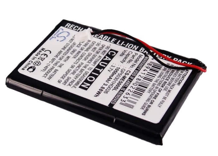 3,7V, Li-ion, 1050mAh, batterie GPS compatible avec Radio Shack, Skygolf, Firedoggolf, Gp50301hg026, Xl2300, 3,89Wh GPS, Navigator Cameron Sino Technology Limited